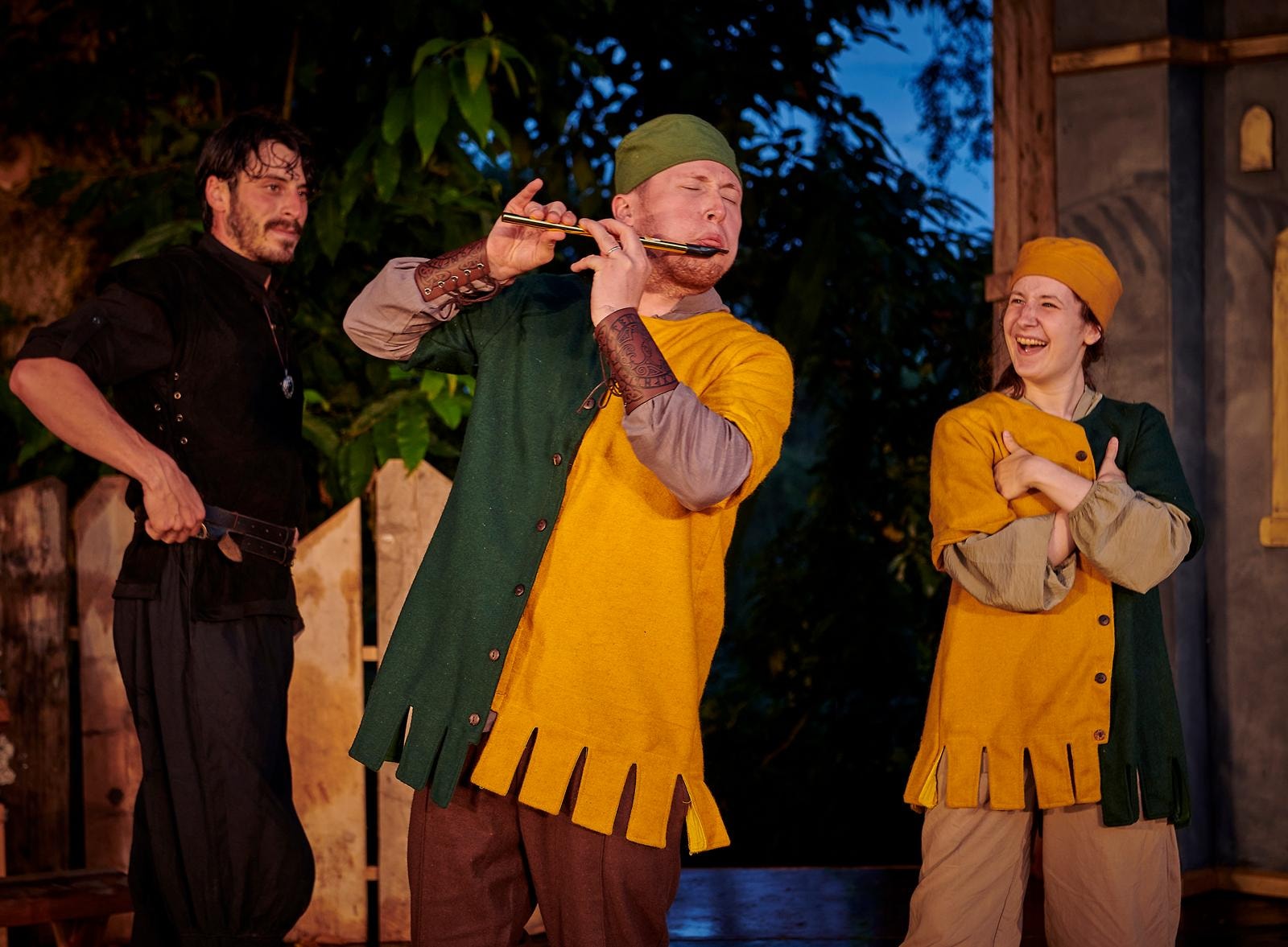 Seb Yates-Cridland in medieval costume